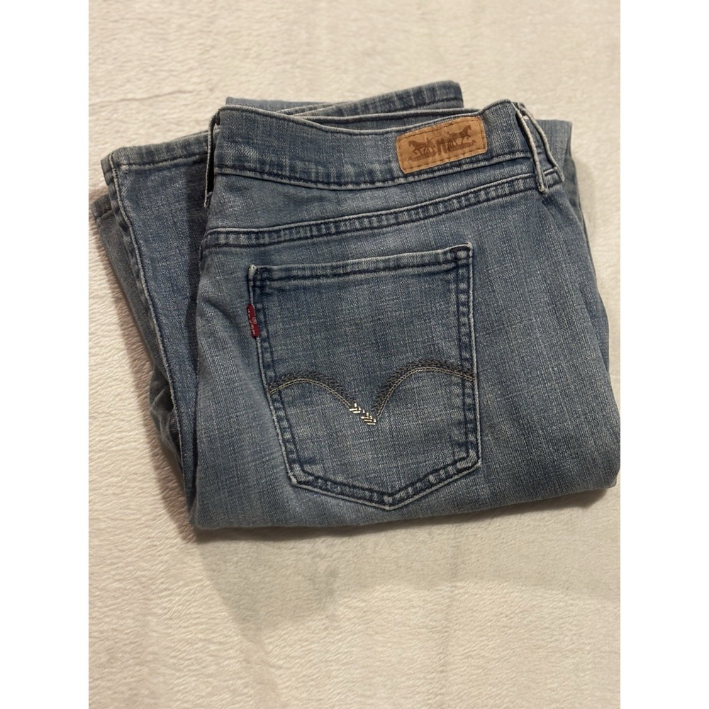 Levi's 515 Jeans BootCut Women's Size 14 Medium Wash Denim Cowgirl